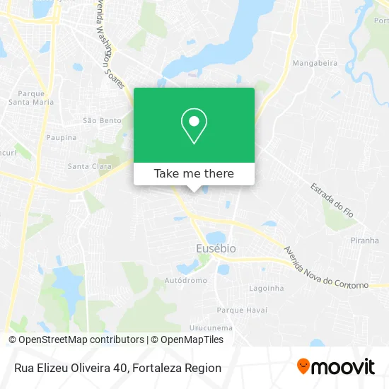 Rua Elizeu Oliveira 40 map