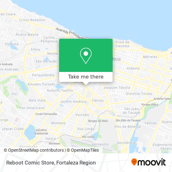 Reboot Comic Store map