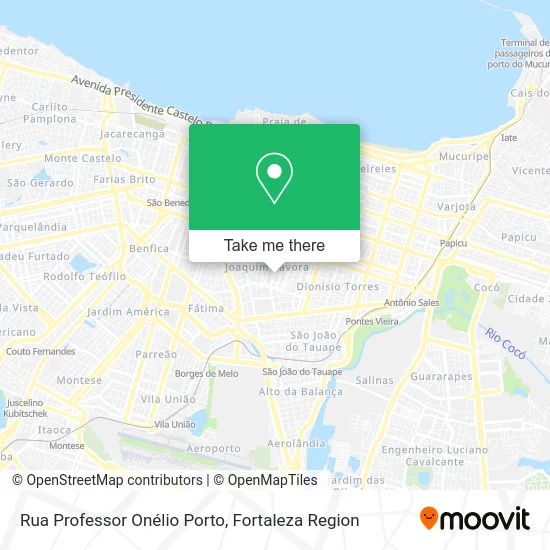 Rua Professor Onélio Porto map