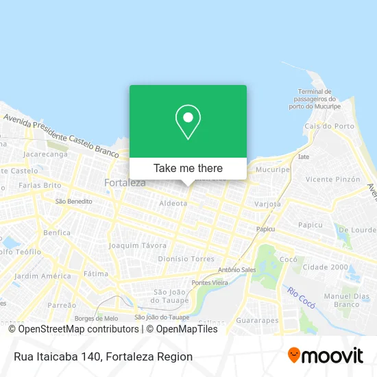 Rua Itaicaba 140 map