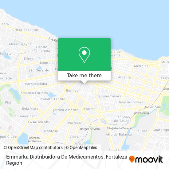 Emmarka Distribuidora De Medicamentos map