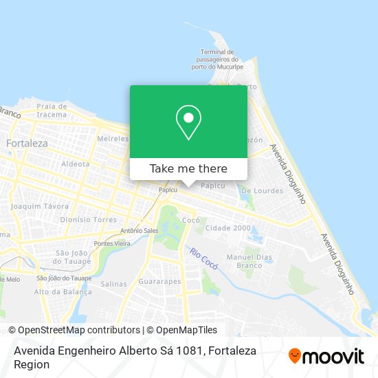 Mapa Avenida Engenheiro Alberto Sá 1081