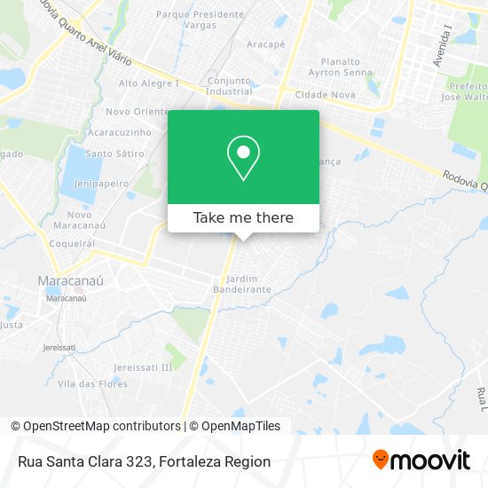 Rua Santa Clara 323 map