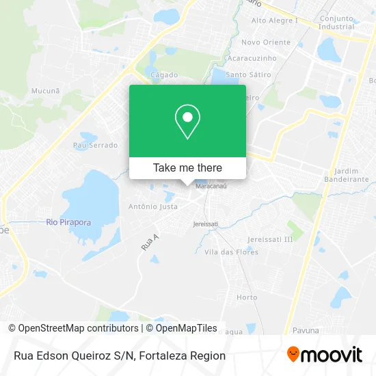 Rua Edson Queiroz S/N map