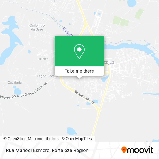 Rua Manoel Esmero map