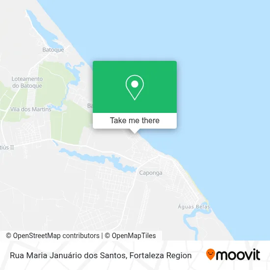 Rua Maria Januário dos Santos map