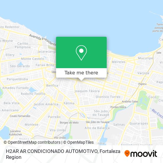 H2AR AR CONDICIONADO AUTOMOTIVO map