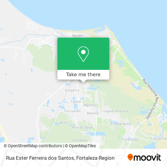 Rua Ester Ferreira dos Santos map