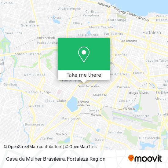 Casa da Mulher Brasileira map