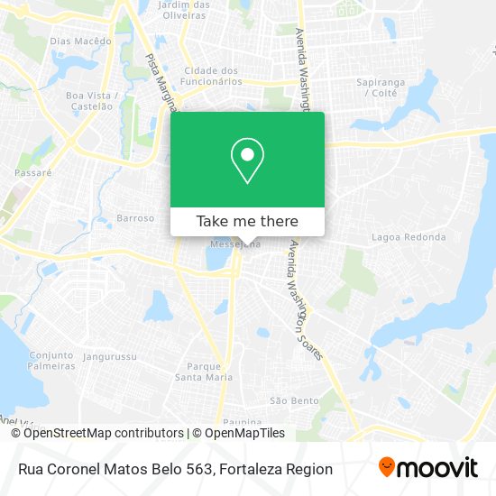 Rua Coronel Matos Belo 563 map