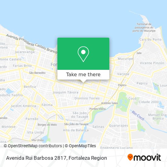 Avenida Rui Barbosa 2817 map