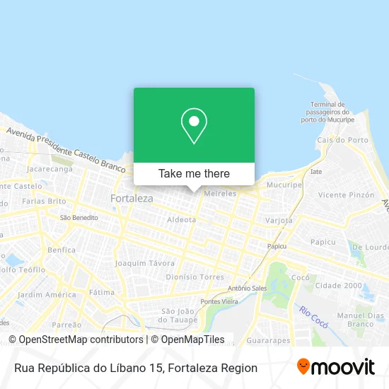 Rua República do Líbano 15 map