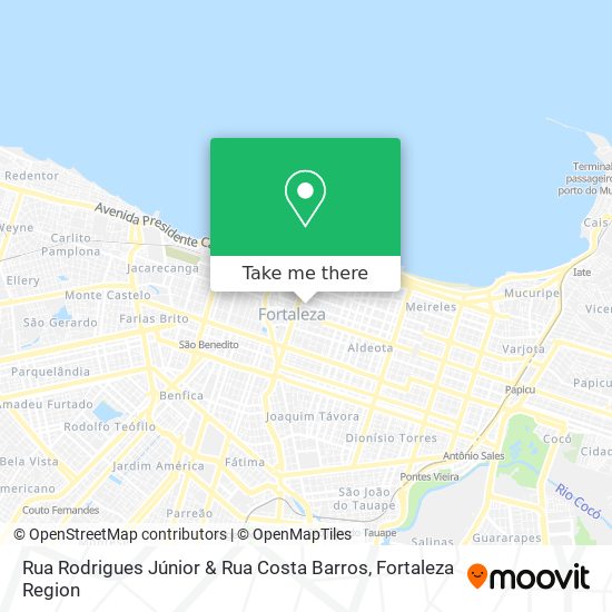Rua Rodrigues Júnior & Rua Costa Barros map