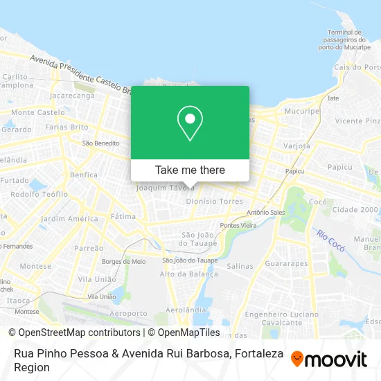 Rua Pinho Pessoa & Avenida Rui Barbosa map