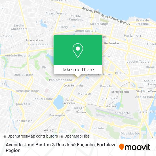 Avenida José Bastos & Rua José Façanha map