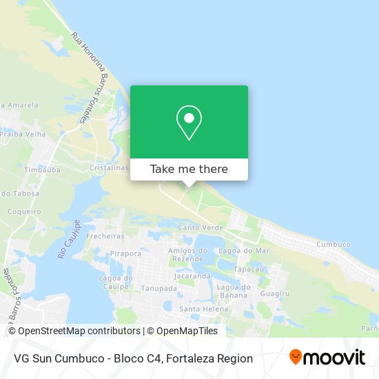 VG Sun Cumbuco - Bloco C4 map