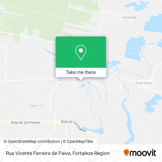 Rua Vicente Ferreira de Paiva map