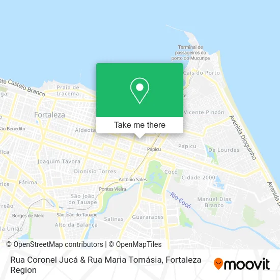 Rua Coronel Jucá & Rua Maria Tomásia map