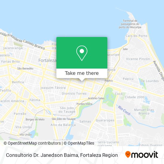 Consultorio Dr. Janedson Baima map