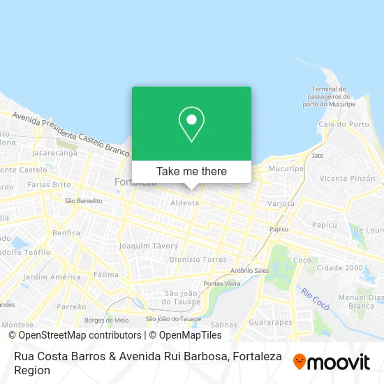 Rua Costa Barros & Avenida Rui Barbosa map