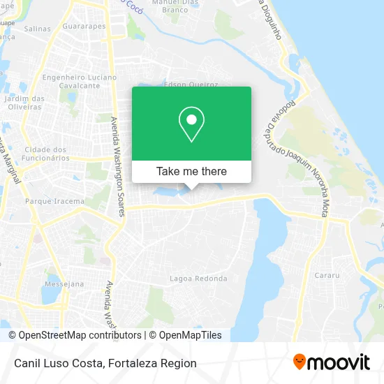 Canil Luso Costa map