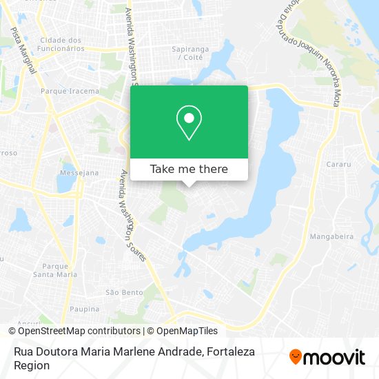 Rua Doutora Maria Marlene Andrade map