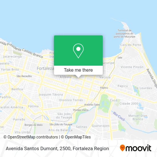 Avenida Santos Dumont, 2500 map