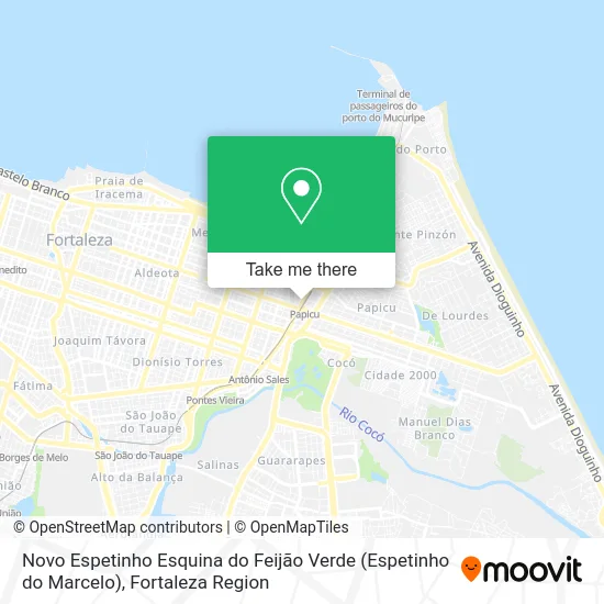 Novo Espetinho Esquina do Feijão Verde (Espetinho do Marcelo) map