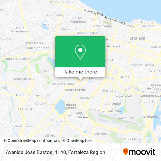 Avenida Jose Bastos, 4140 map