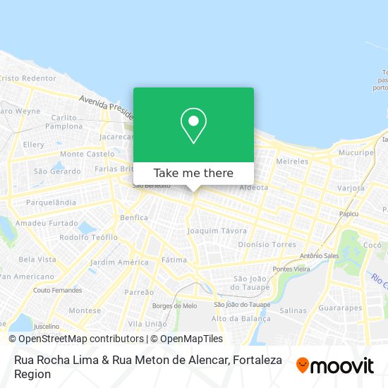 Rua Rocha Lima & Rua Meton de Alencar map