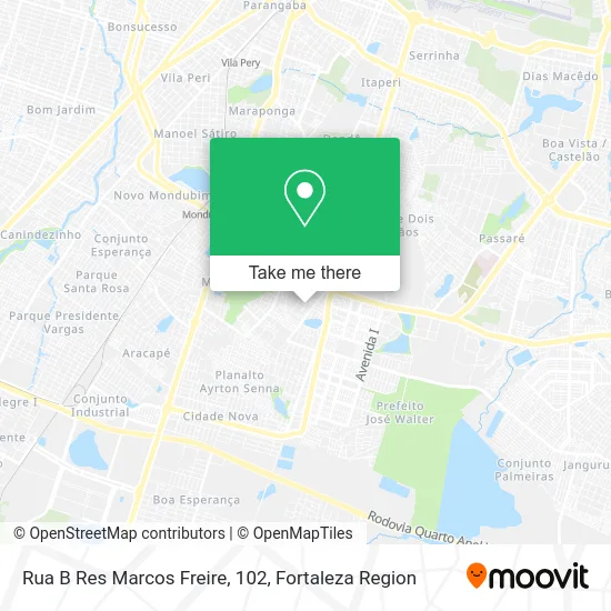 Rua B Res Marcos Freire, 102 map