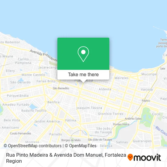 Rua Pinto Madeira & Avenida Dom Manuel map