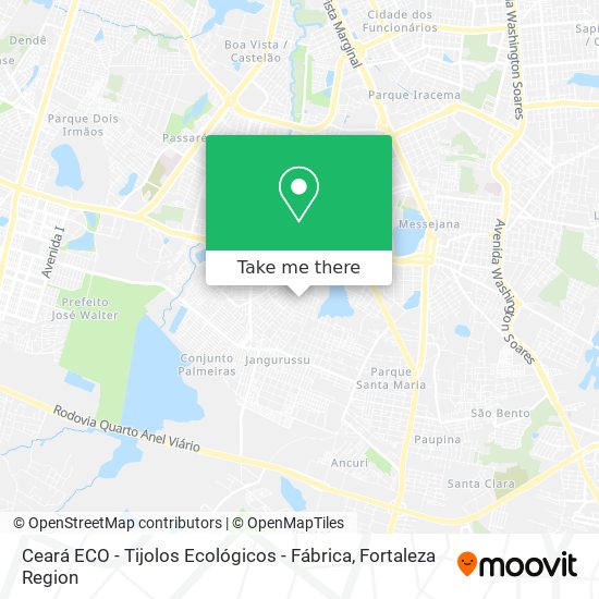 Ceará ECO - Tijolos Ecológicos - Fábrica map