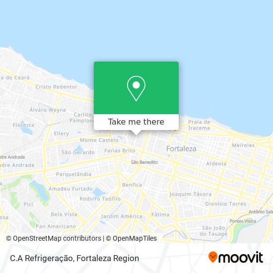 C.A Refrigeração map