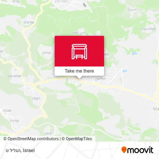 Карта הגליל ט