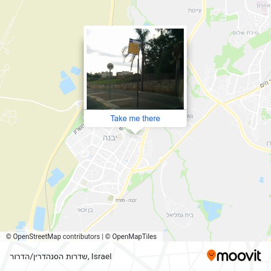 שדרות הסנהדרין/הדרור map