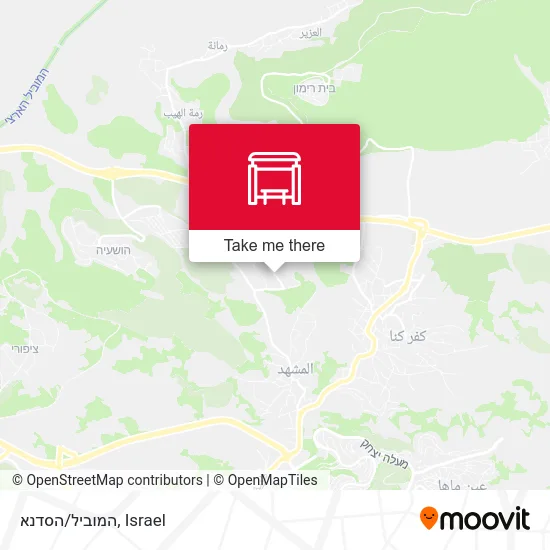 Карта המוביל/הסדנא