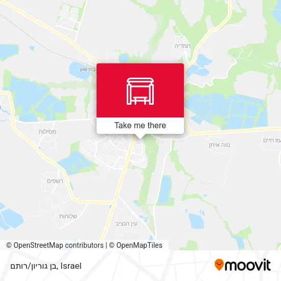 Карта בן גוריון/רותם