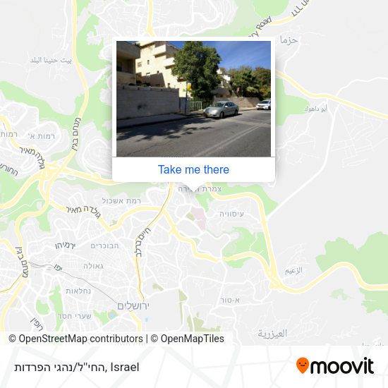 החי''ל/נהגי הפרדות map