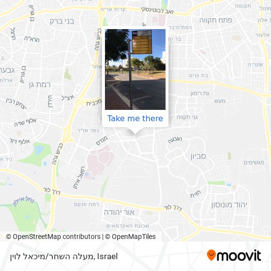 Карта מעלה השחר/מיכאל לוין