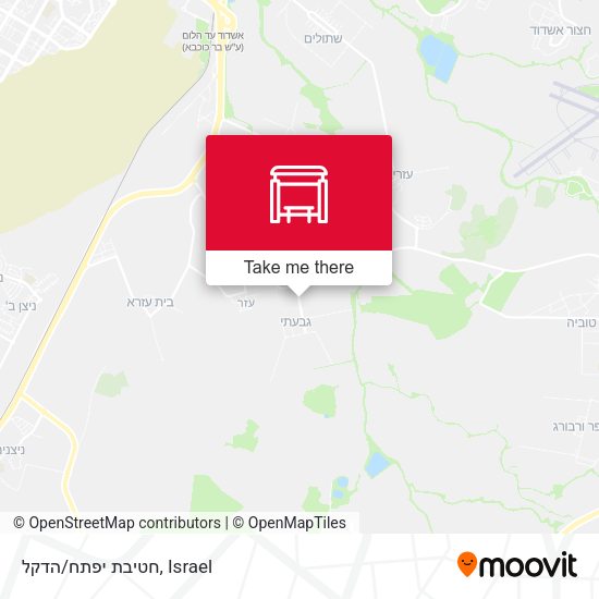 חטיבת יפתח/הדקל map