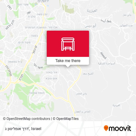 דרך אומליסון ג' map