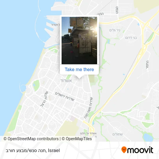 Карта חנה סנש/מבצע חורב