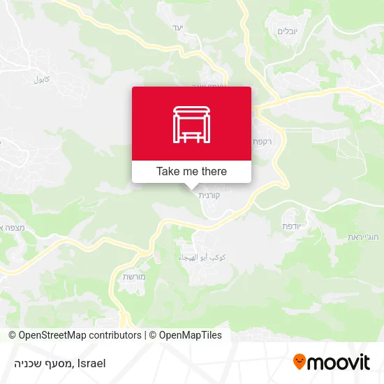 Карта מסעף שכניה