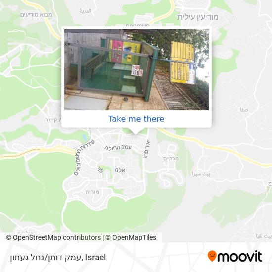 עמק דותן/נחל געתון map