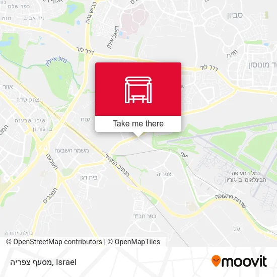 Карта מסעף צפריה
