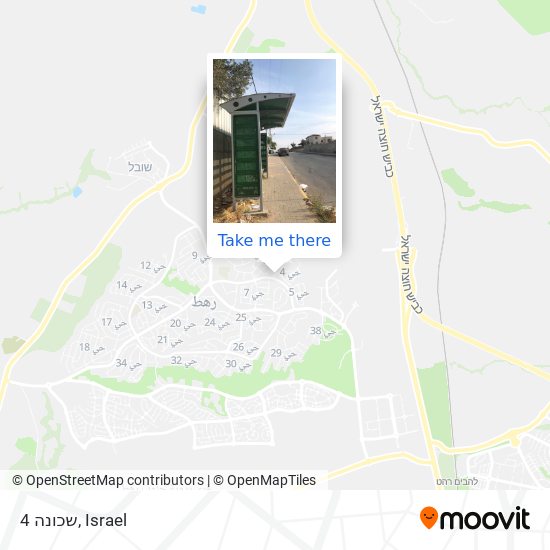 שכונה 4 map