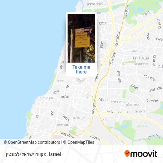 Карта מקווה ישראל/לבונטין