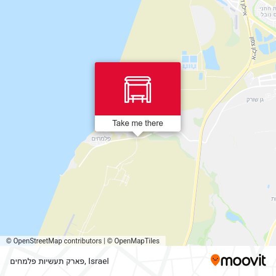 פארק תעשיות פלמחים map