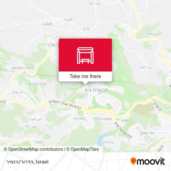 הדרור/הזמיר map